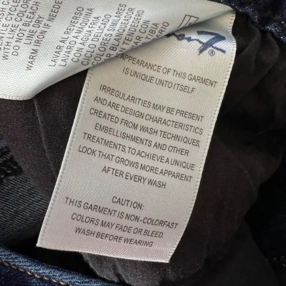 Seven7 Jean Shorts Size 10 - Picture 7 of 8